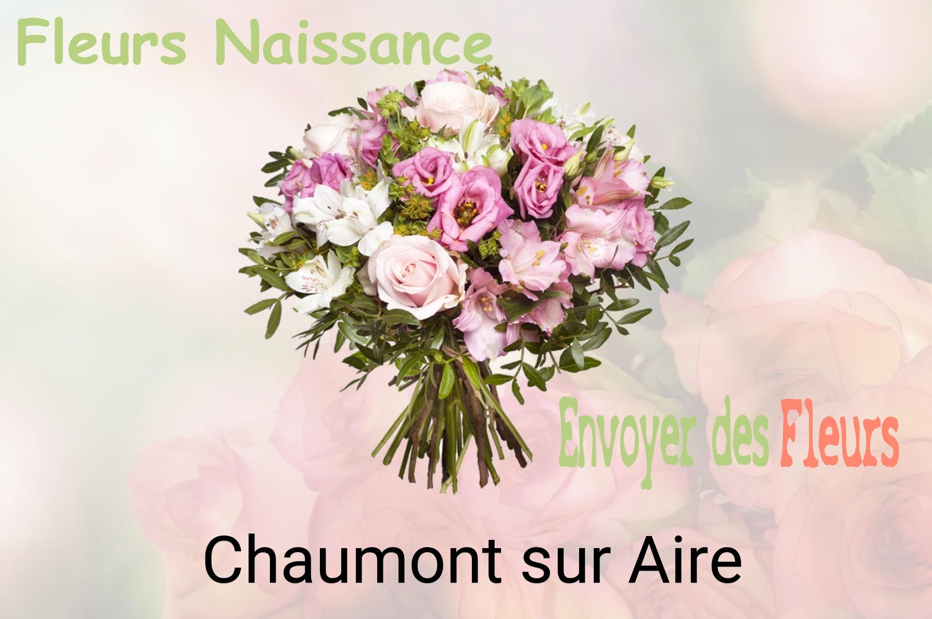 Bouquet de fleurs de naissance livré à Chaumont-sur-Aire